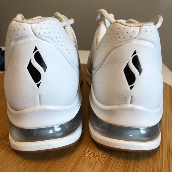 Skechers Womens Air Around You White Walking Shoes Size 7.5 Comfort Shoes - Picture 3 of 12